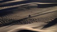 Pebalap Amerika Serikat, Ricky Brabec melintasi padang gurung pada Etape ke-8 Rally Dakar 2017 antara daerah Uyuni dan Salta di Argentina (10/1/2017).  (AFP/Franck Fife)