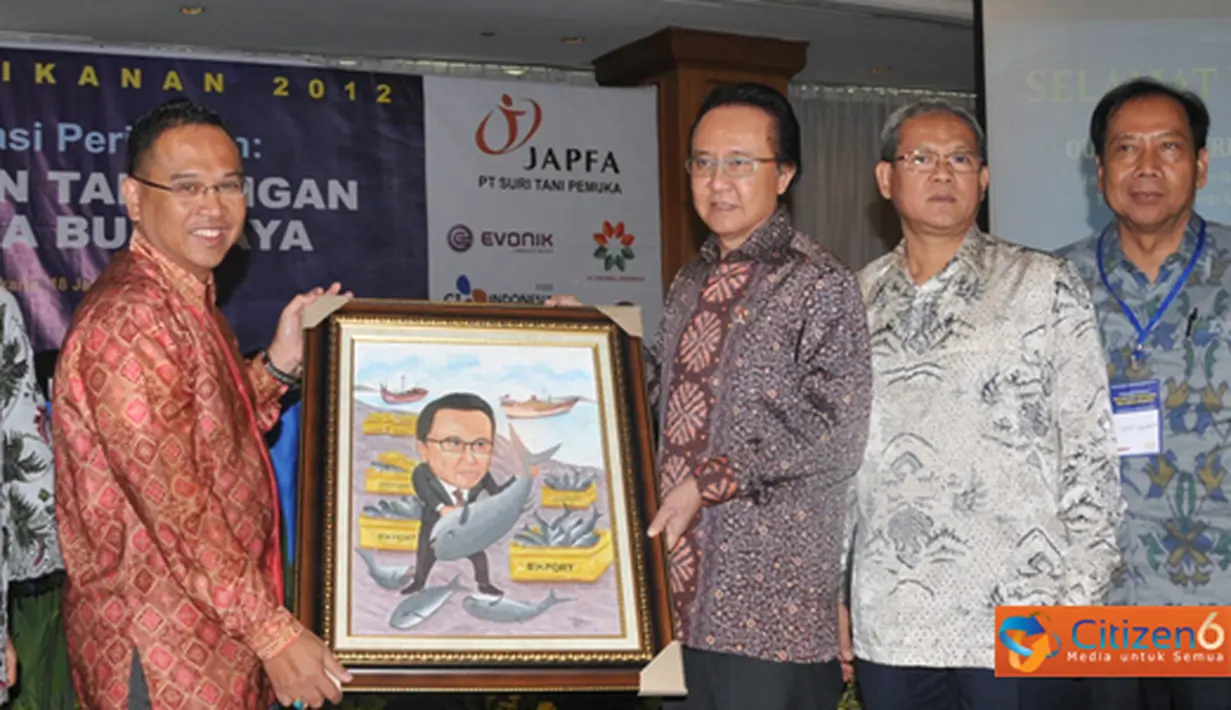 Citizen6, Jakarta: Pada 2012 perikanan budidaya menyumbang lebih dari 50% pencapaian target nasional. (Pengirim: Efrimal Bahri)