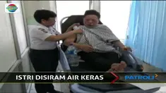 Seorang suami tega menyiram sang istri dengan air keras di area parkiran Pengadilan Agama Tanjung Redeb.