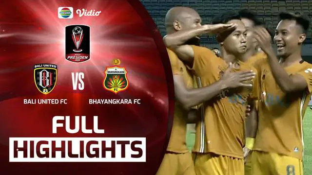 Berita video highlights Bhayangkara Vs Bali United di Grup C Piala Presiden 2022, Kamis (16/6/22)