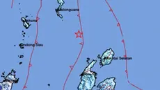 Gempa Magnitudo 5,6 Guncang Pulau Doi Maluku Utara