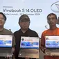 Asus Perkenalkan Vivobook S14 OLED dengan AMD Ryzen AI 300 Series di Jakarta, Kamis (12/9/2024). (Liputan6.com/ Yuslianson)