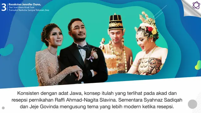 [Bintang] Syahnaz Sadiqah-Jeje Govinda dan Raffi Ahmad-Nagita Slavina