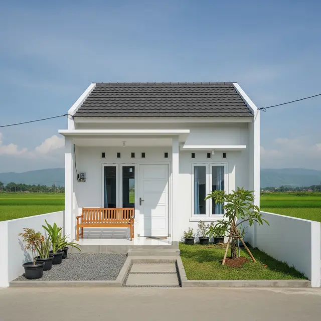 9 Model Rumah Minimalis Desa Cocok untuk Hidup Sederhana Tanpa Utang, Nyaman dan Asri