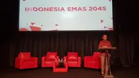 Mahfud MD menghadiri Seminar Indonesia Emas 2045 (Fauzan/Liputan6.com)