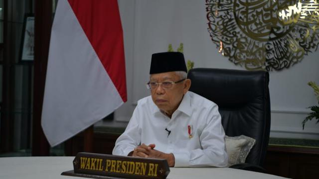 Wakil Presiden (Wapres) Ma'ruf Amin