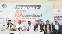 Uji Coba Seaplane Ramaikan F1 Powerboat Lake Toba 2023