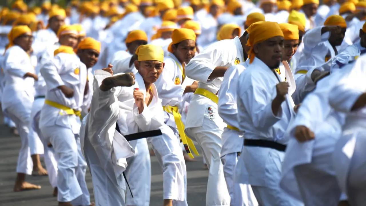 5.500 Karateka Pecahkan Rekor MURI untuk Meriahkan Haornas 2019