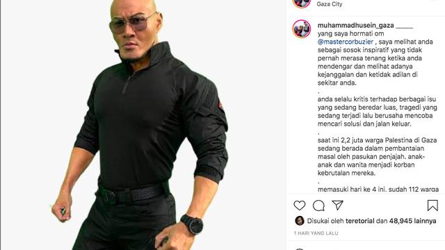 Deddy Corbuzier Dapat Pesan dari Aktivis Indonesia di Palestina, Ajakan untuk Ikut Bersuara