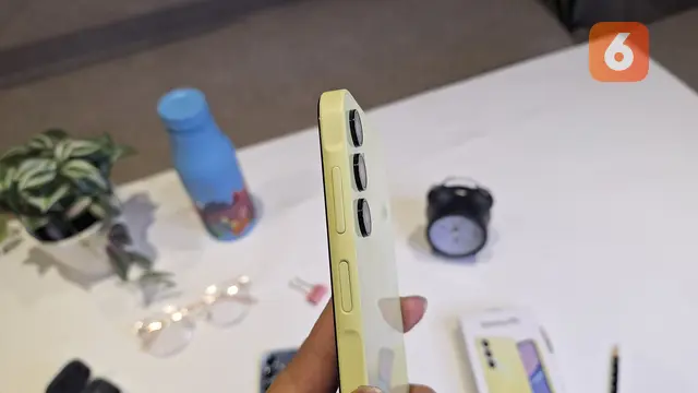 Samsung Galaxy A15. (Liputan6.com/Giovani Dio Prasasti)