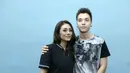 Pasangan pengantin baru, Stefan William dan Celine Evangelista saling dukung mengenai kariernya masing-masing. Termasuk, main bareng bersama mantannya. (Galih W. Satria/Bintang.com)