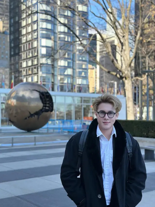 Potret Deris Nagara Presiden BEM Columbia University