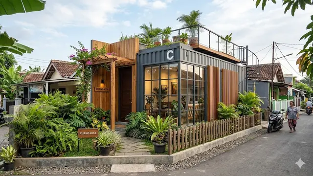 Model Fasad Rumah yang Langsung Mencuri Perhatian dari Jalan