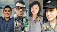 Polisi ganteng dan cantik yang menghebohkan selama 2016. (Istimewa)