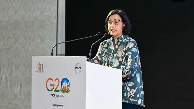 Menteri Keuangan (Menkeu) Sri Mulyani Indrawati menghadiri side event G20 India terkait Infrastructure Investors Dialogue, di Ghandhinagar India. (akun instagram pribadinya @smindrawati)