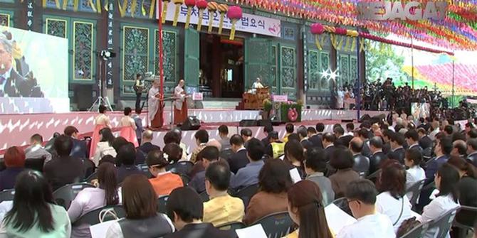 20 Ribu Kuil di Korea Selatan Peringati Hari Lahir Buddha