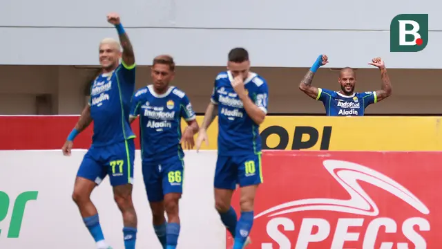 Foto: David da Silva Cetak Gol Tunggal ke Gawang Borneo FC, Persib Belum Terkalahkan Bersama Luis Milla di BRI Liga 1