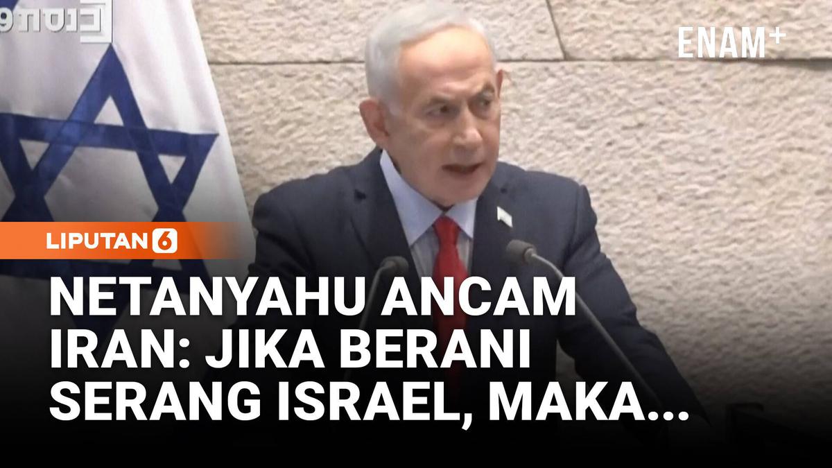 Netanyahu Ancam Iran, Sebut Israel Siap Balas dengan Kekuatan Tak Terbayangkan