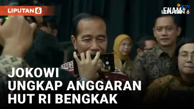 Anggaran HUT ke-79 Bengkak, Ini Kata Jokowi