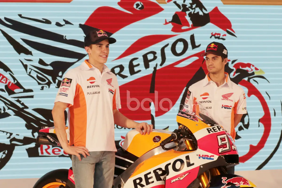 Marc Marquez, MotoGP, Dani Pedrosa, Repsol Honda Team, Bola.com