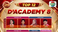 Persaingan Top 12 D'Academy 8 Makin Memanas, Seluruh Academia Raih Tiga Standing Ovation