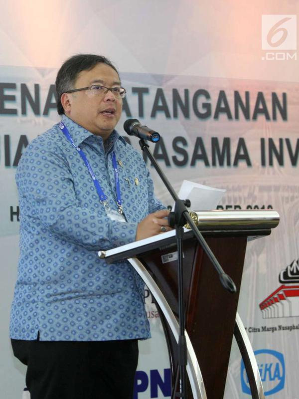 Menteri PPN/Kepala Bappenas Bambang Brodjonegoro. (Liputan6.com/Angga Yuniar)