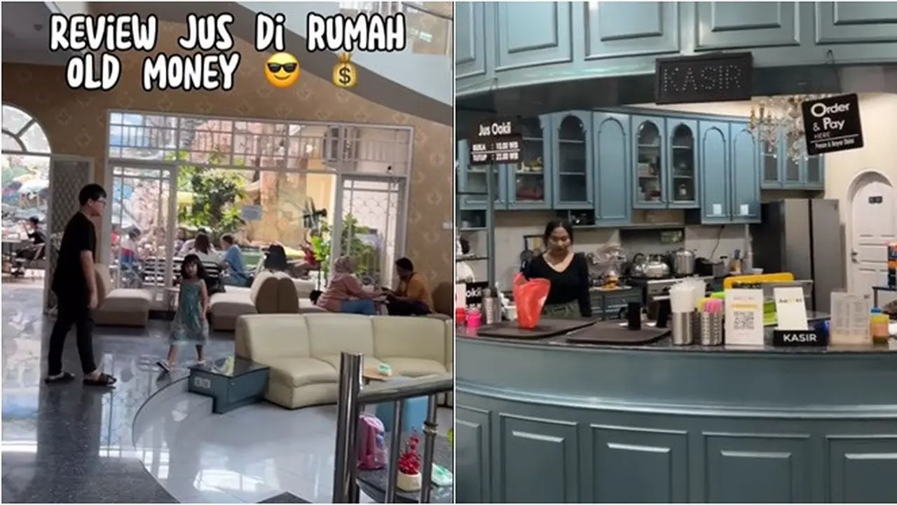 Viral Jualan Jus di Rumah Super Mewah 'Old Money', Harga Aman di Kantong