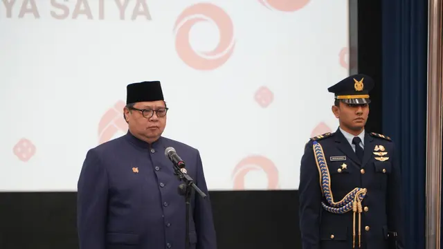 Upacara Peringatan HUT ke-81 Kemerdekaan RI di lingkungan Kementerian Koordinator Bidang Perekonomian