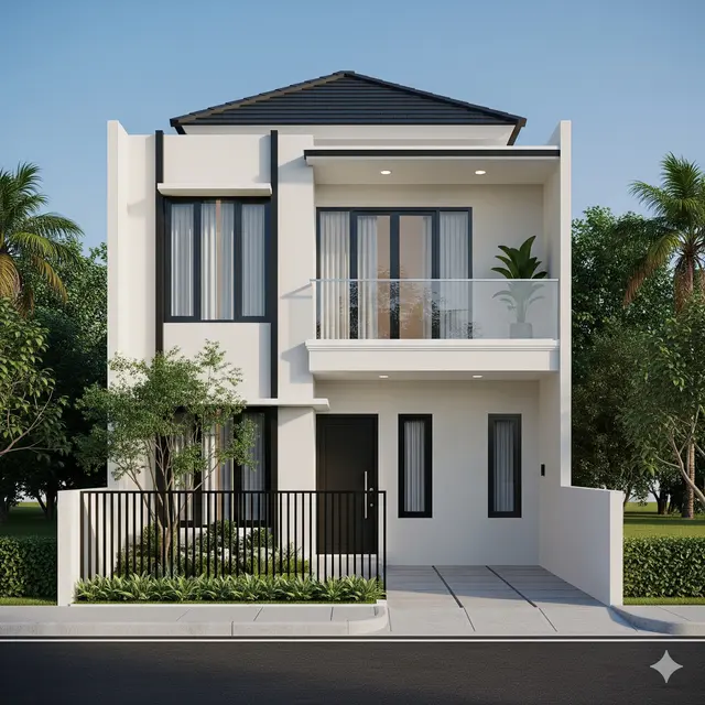 Gambar Rumah Minimalis Sederhana Ukuran 9x6. Gemini