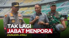 Berita video Zainudin Amali mengungkapkan bahwa dirinya resmi tidak lagi menjabat sebagai Menpora (Menteri Pemuda dan Olahraga) pada Senin (13/3/2023). Dirinya akan fokus di PSSI.