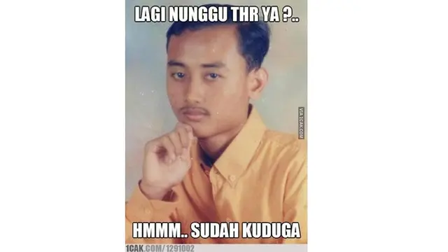 Meme THR (Sumber: 1cak)