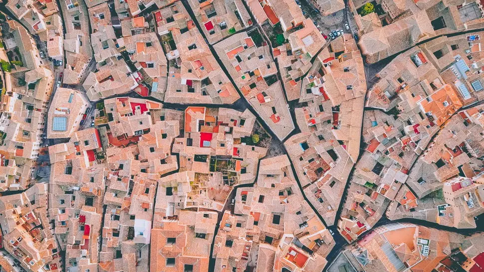 Toledo, Spanyol. (Martin Sanchez/Dronestagram)