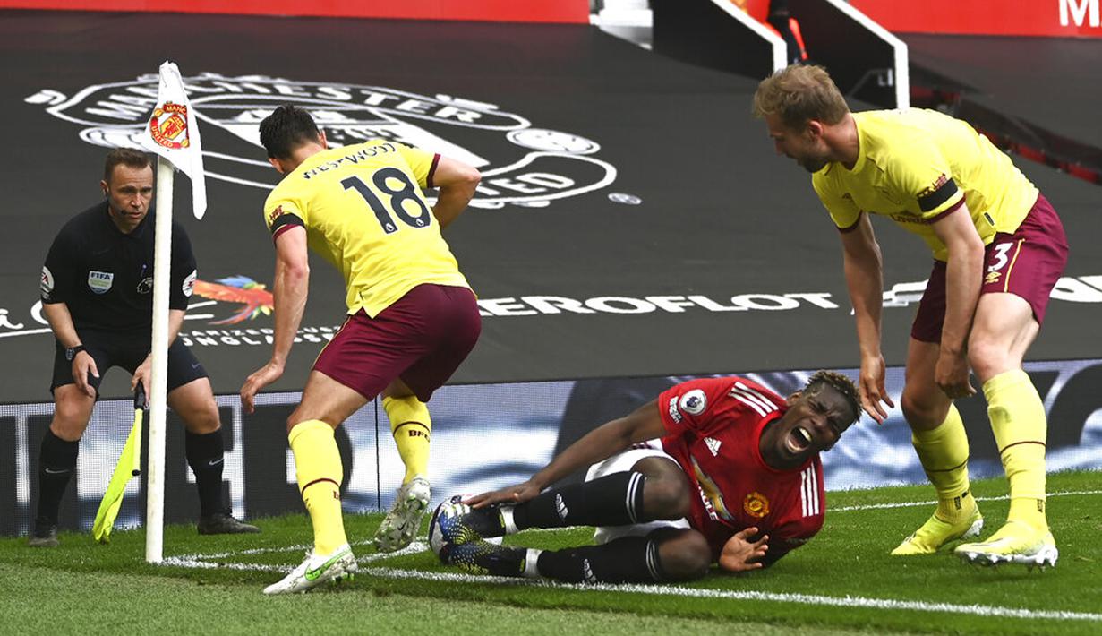 FOTO: Manchester United Taklukkan Burnley di Old Trafford ...