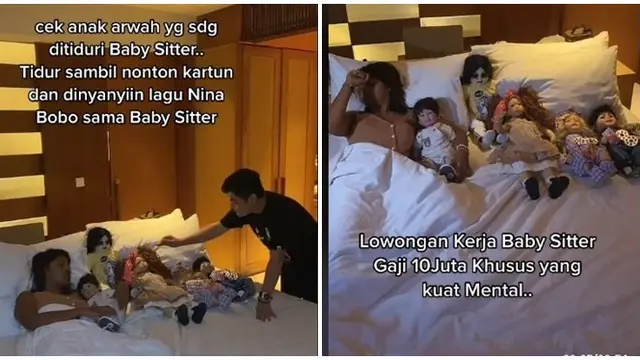 Viral Lowongan Kerja Babysitter Boneka Arwah, Gajinya Jadi Sorotan