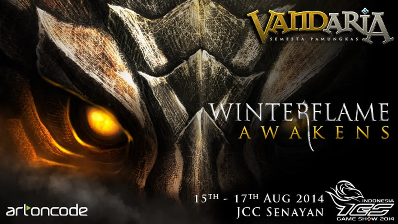 Vandaria Gotong Winterflame ke Indonesia Game Show 2014