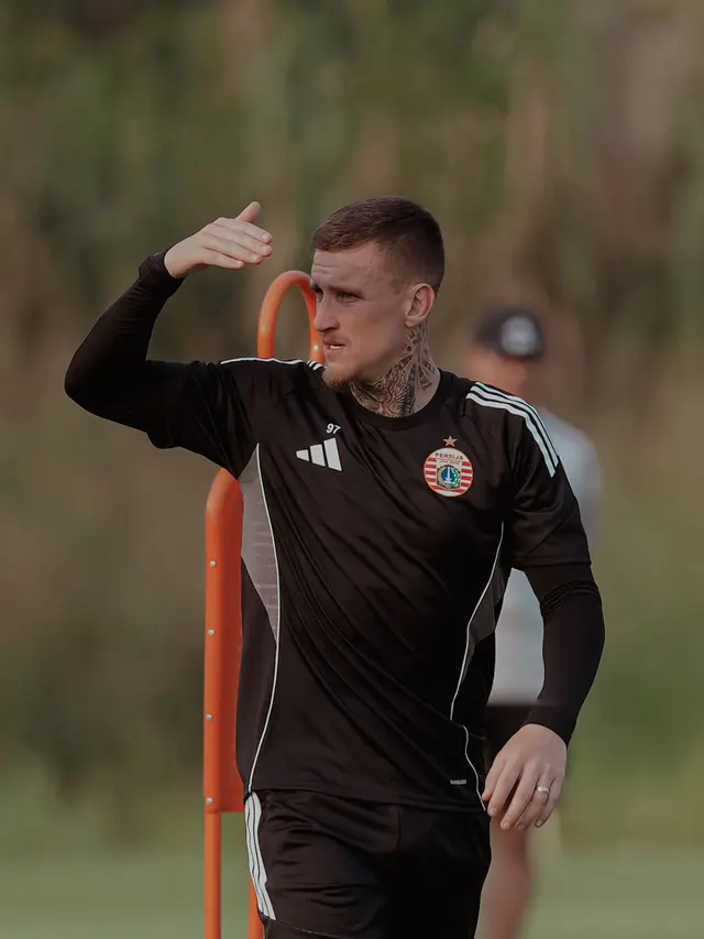 Gelandang Persija Jakarta, Fabio Calonego.