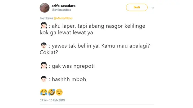 Cuitan cewek labil