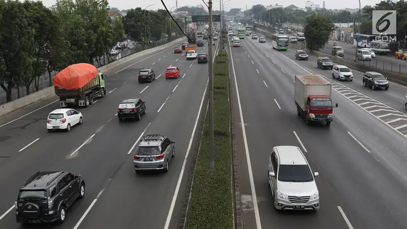 Ilustrasi jalan tol