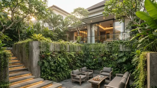 Model Sunken Garden yang Sedang Naik Daun di Pinterest