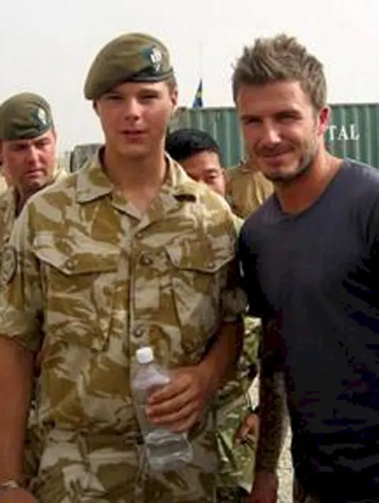 David Beckham. (via diply.com)