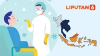 Ilustrasi pandemi covid-19 di Indonesia (Liputan6.com / Abdillah)