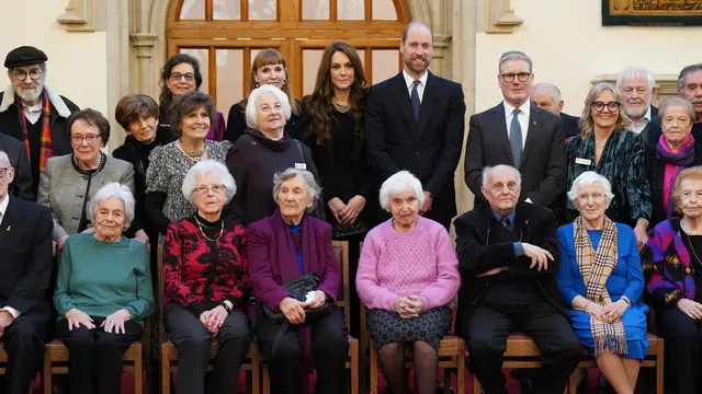 Kate Middleton Bikin Kejutan Hadiri Hari Peringatan Holocaust Bersama William, Perhiasan Mutiara Jadi Sorotan