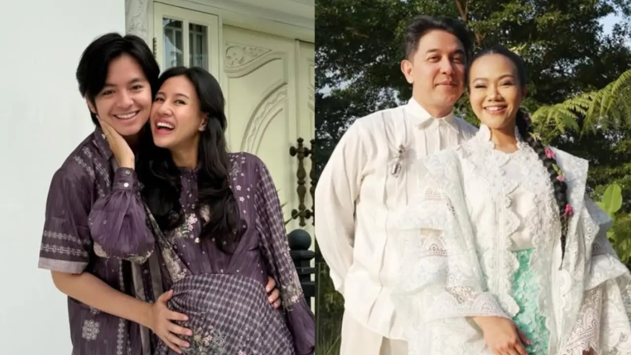 Potret Serasi Pasutri Selebriti Rayakan Lebaran, dari Angga Yunanda-Shenina Cinnamon hingga Yura Yunita-Donne Maula