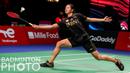 Pertandingan berlanjut ke rubber gim. Kedua pebulu tangkis saling ciptakan angka. Nandini harus tertinggal satu angka di interval ketiga, yaitu 10-11. (Badminton Photo/Yves Lacroix)