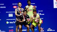 Fajar/Fikri harus puas jadi runner-up Singapore Open 2026 usai kalah dari pasangan India, Satwiksairaj Rankireddy/Chirag Shetty. (Dok. PBSI)