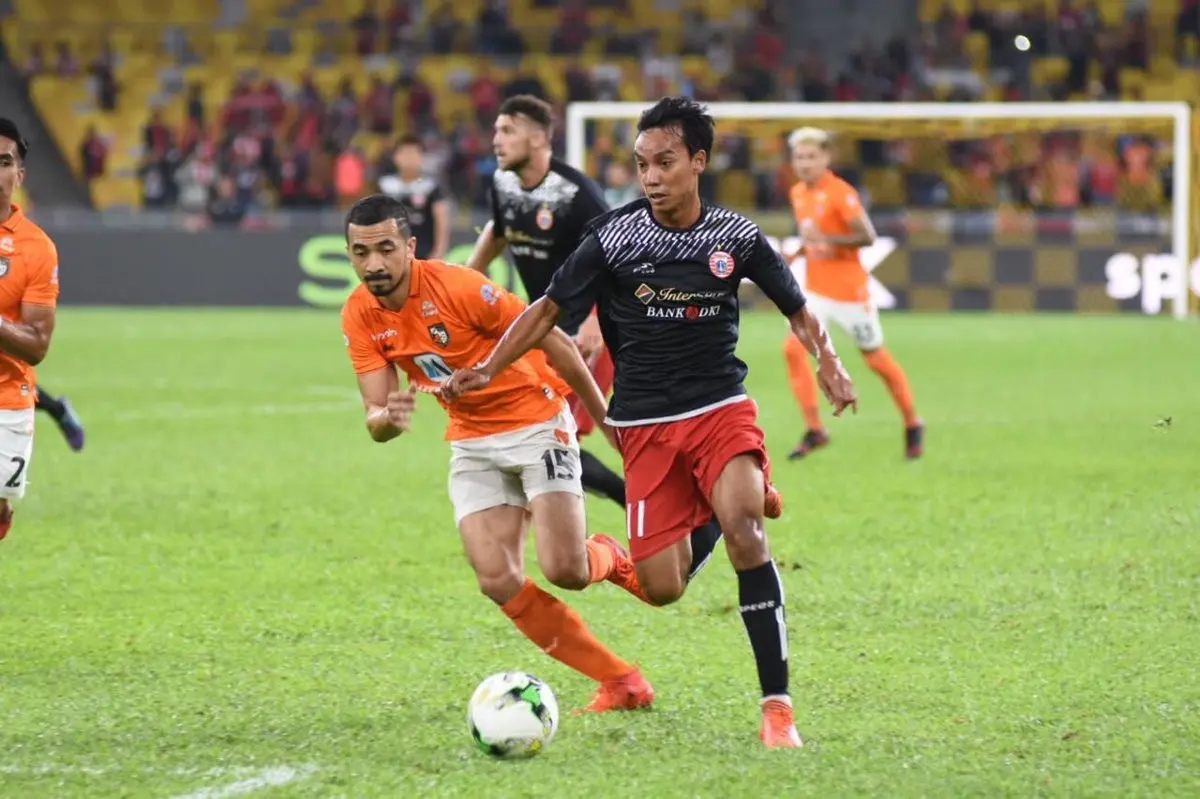 Pelatih Persija Jakarta, Stefano Cugurra Teco, memuji respons para pemainnya dalam kemenangan 3-1 atasklub Thailand, Ratchaburi FC. (Twittter/@Persija_Jkt)