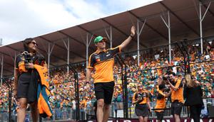 Oscar Piastri jelang balapan F1 GP Australia 2026. (Martin KEEP / AFP)