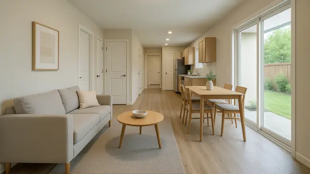 Rumah Sederhana 1 Lantai dengan 2 Kamar Tidur (Foto: Rizka Nur Laily via ChatGPT)