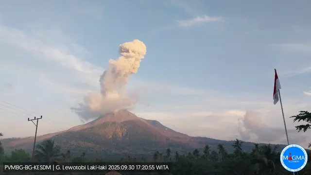 Gunung Lewotobi Laki-laki