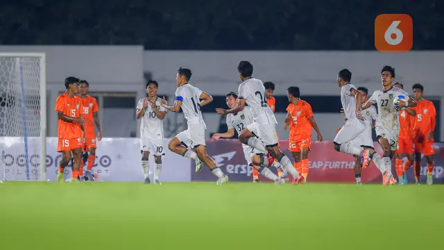 Foto: TC Tahap Pertama Timnas Indonesia U-22 Diakhiri dengan Laga Imbang Melawan India